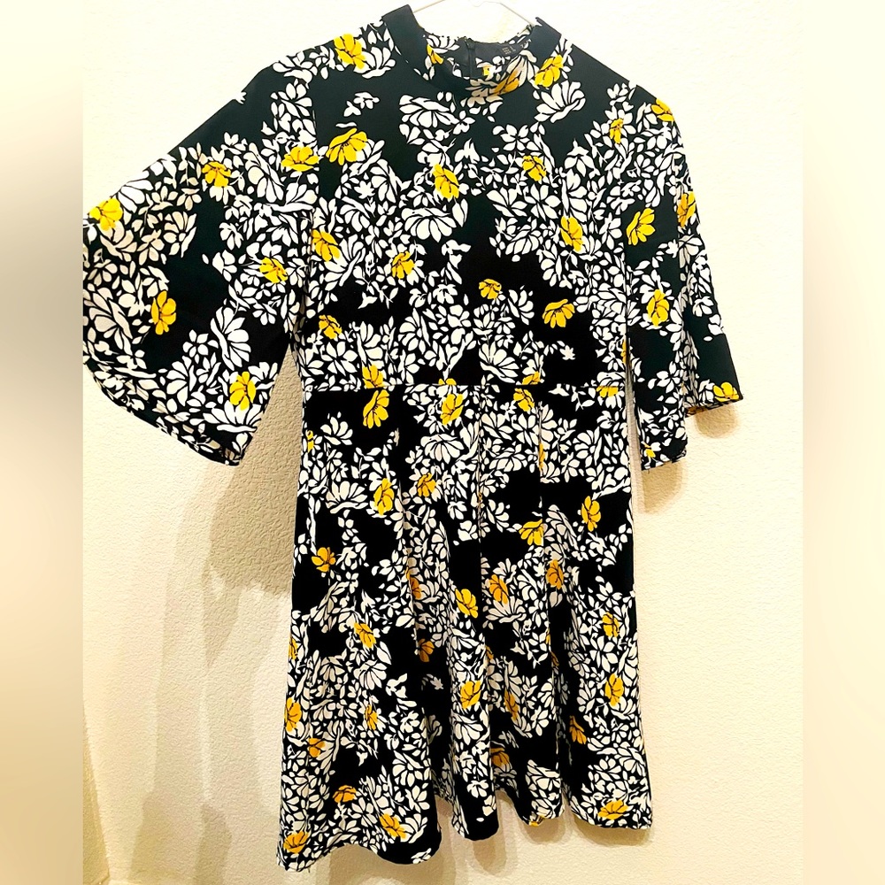 zara floral dress